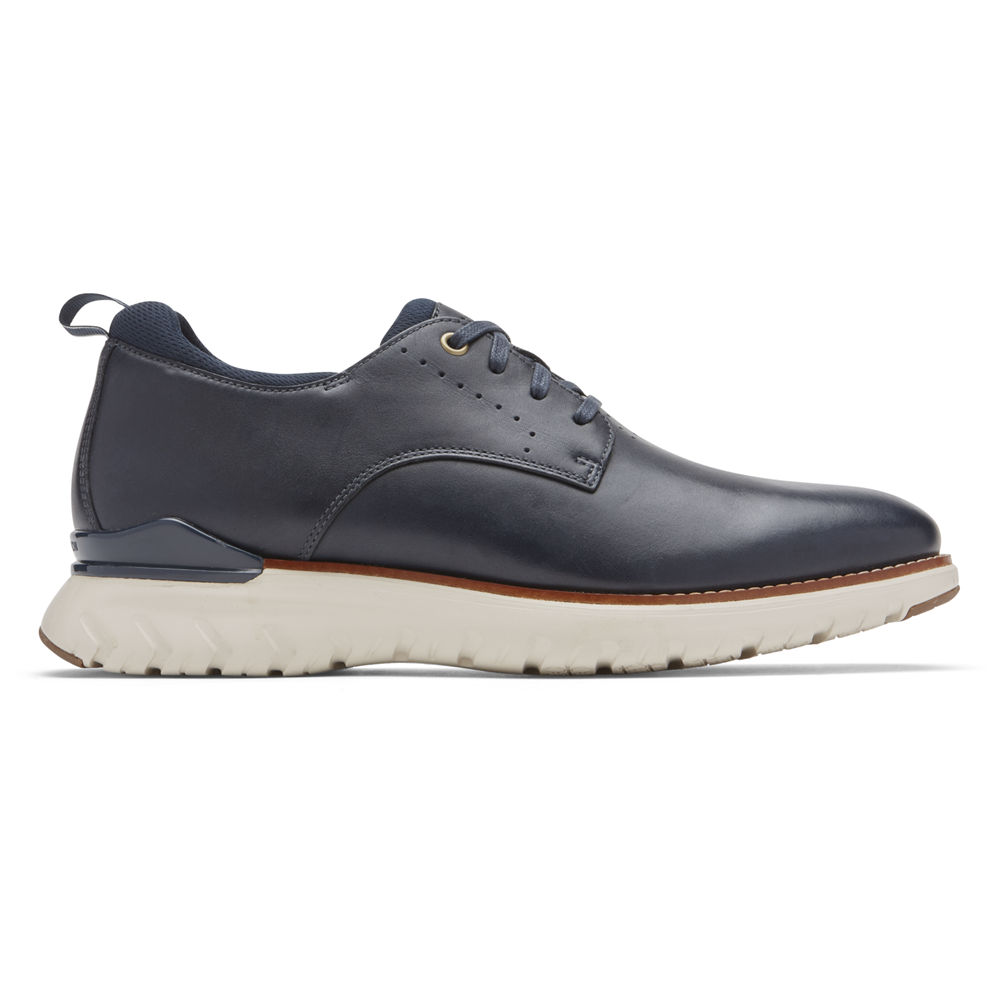 Rockport Oxfords Herre Blå - Total Motion Sport Plain Toe - NFAB62137